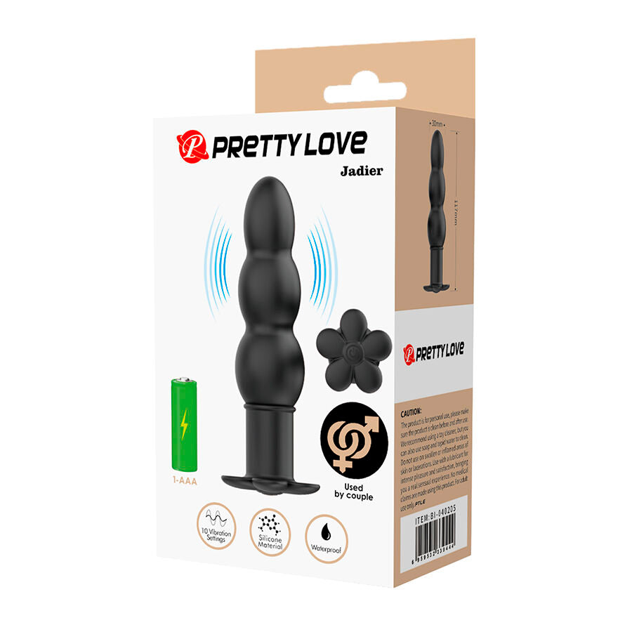Vibrateur jadier plug anal vibrant – Pretty Love