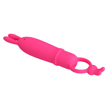 Delia vibrateur rabbit avec anneau de résistance – Pretty Love