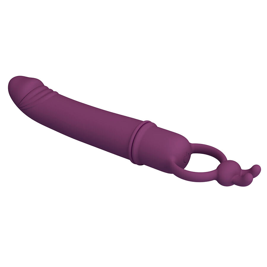 Cora vibrateur en forme de pénis avec anneau de résistance – Pretty Love