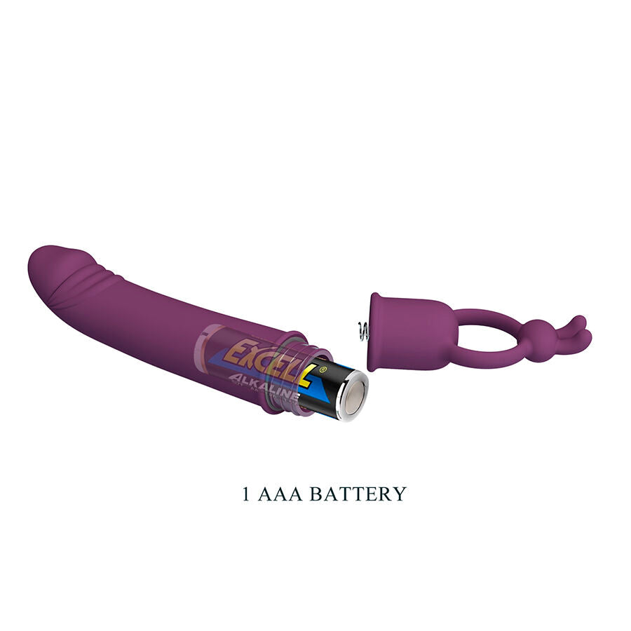 Cora vibrateur en forme de pénis avec anneau de résistance – Pretty Love