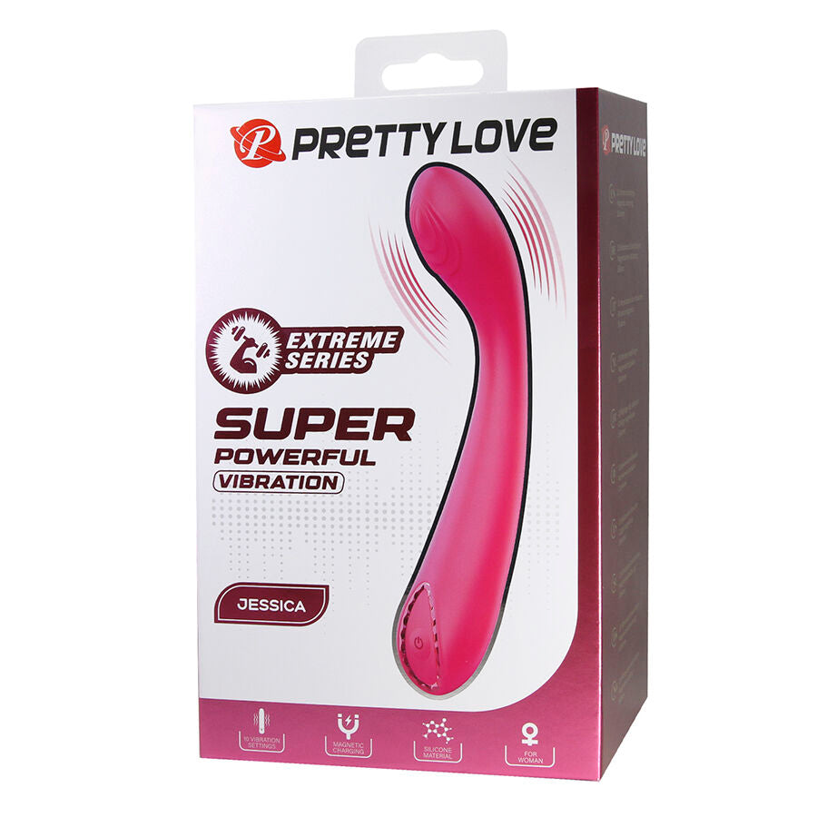 Jessica vibrateur rose haute puissance – Pretty Love