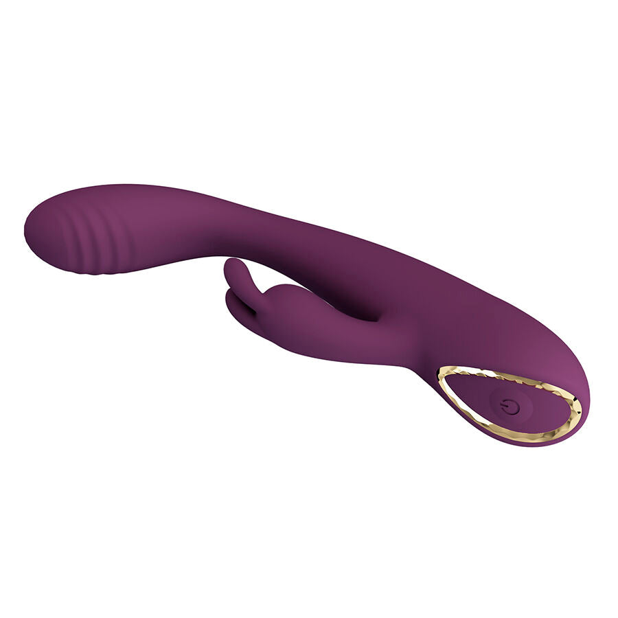 Emma vibrateur violet rabbit avec stimulateur – Pretty Love