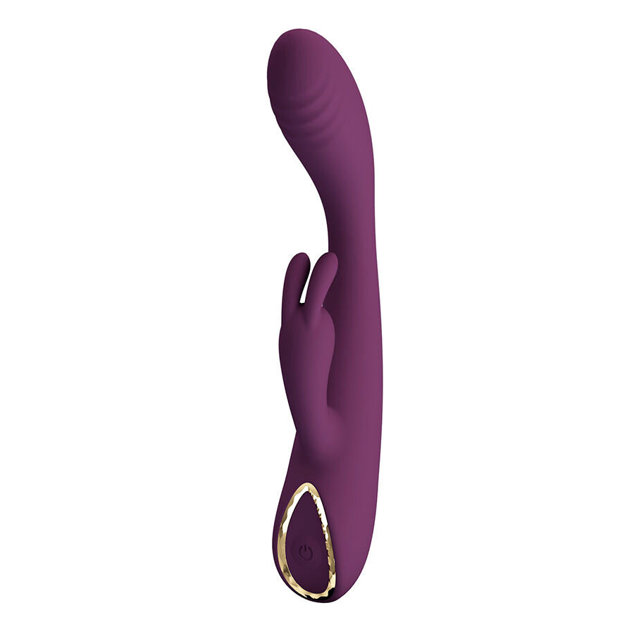 Emma vibrateur violet rabbit avec stimulateur – Pretty Love