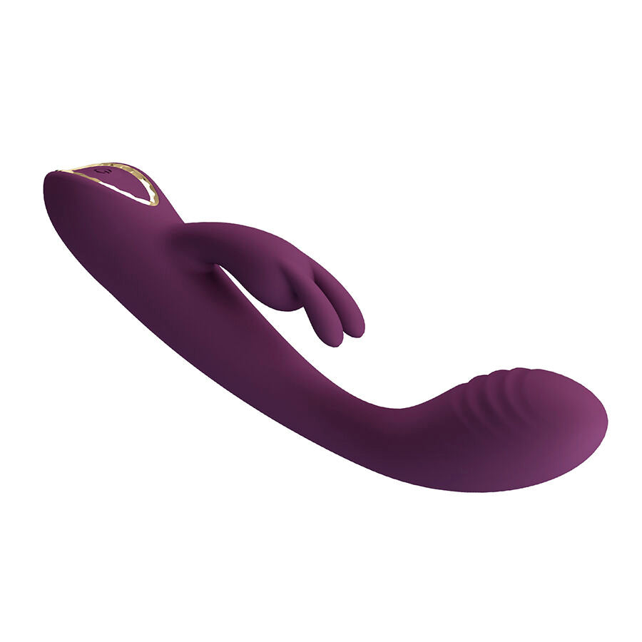 Emma vibrateur violet rabbit avec stimulateur – Pretty Love