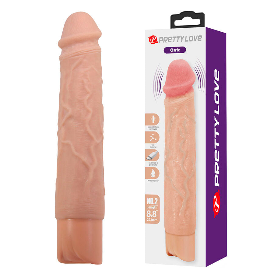 Osric vibrateur flexible et réaliste – Pretty Love