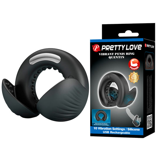 Quentin anneau pénis avec stimulateur testiculaire – Pretty Love