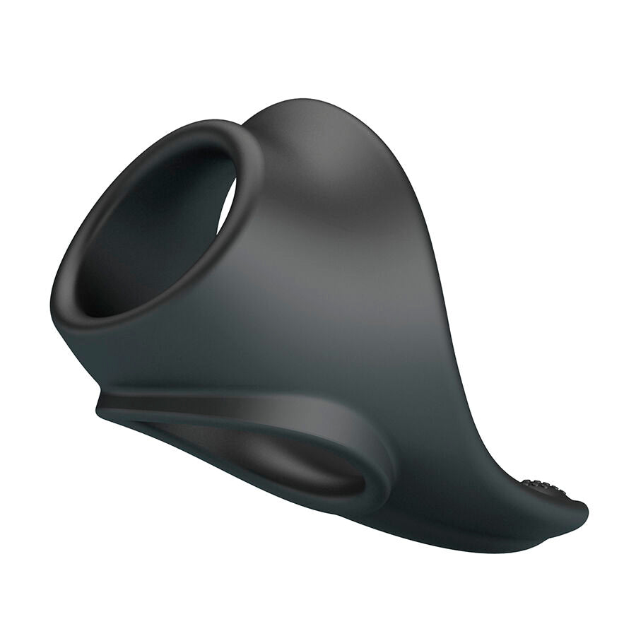 Zadok anneau ergonomique avec stimulateur périnéal – Crazy Bull