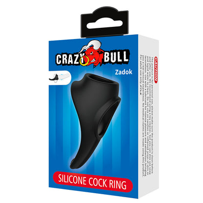 Zadok anneau ergonomique avec stimulateur périnéal – Crazy Bull