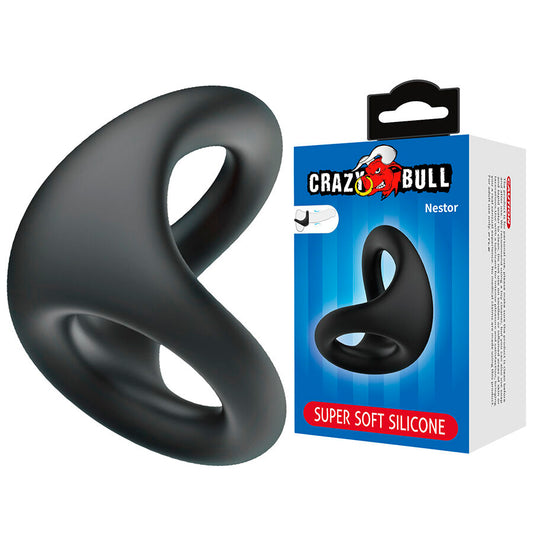 Nestor anneau ergonomique pour pénis et testicules – Crazy Bull