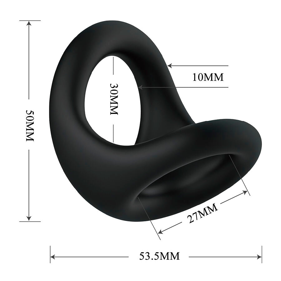 Nestor anneau ergonomique pour pénis et testicules – Crazy Bull