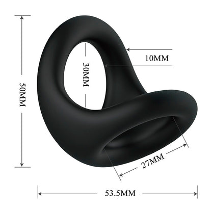 Nestor anneau ergonomique pour pénis et testicules – Crazy Bull