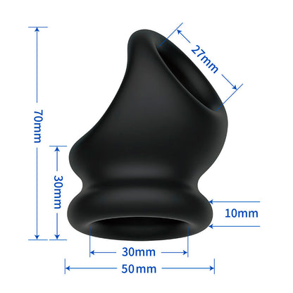 Oberon anneau de soutien pénis et testicules – Crazy Bull