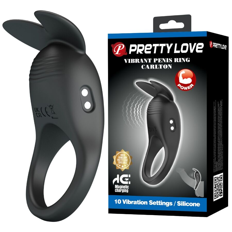 Stimulateur clitoridien carlton anneau pénis avec stimulateur clitorial – Pretty Love