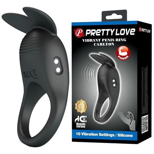 Stimulateur clitoridien carlton anneau pénis avec stimulateur clitorial – Pretty Love