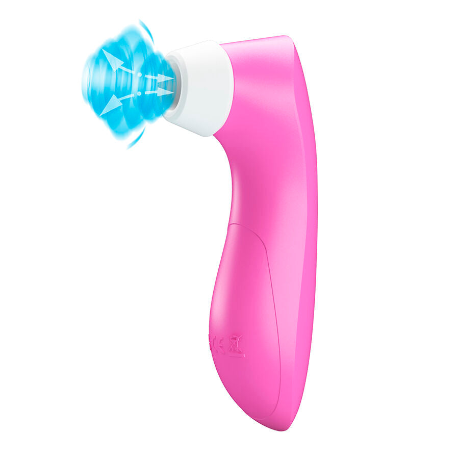 Stimulateur clitoridien appareil de succion clitoriale avec technologie de pulsation rose –