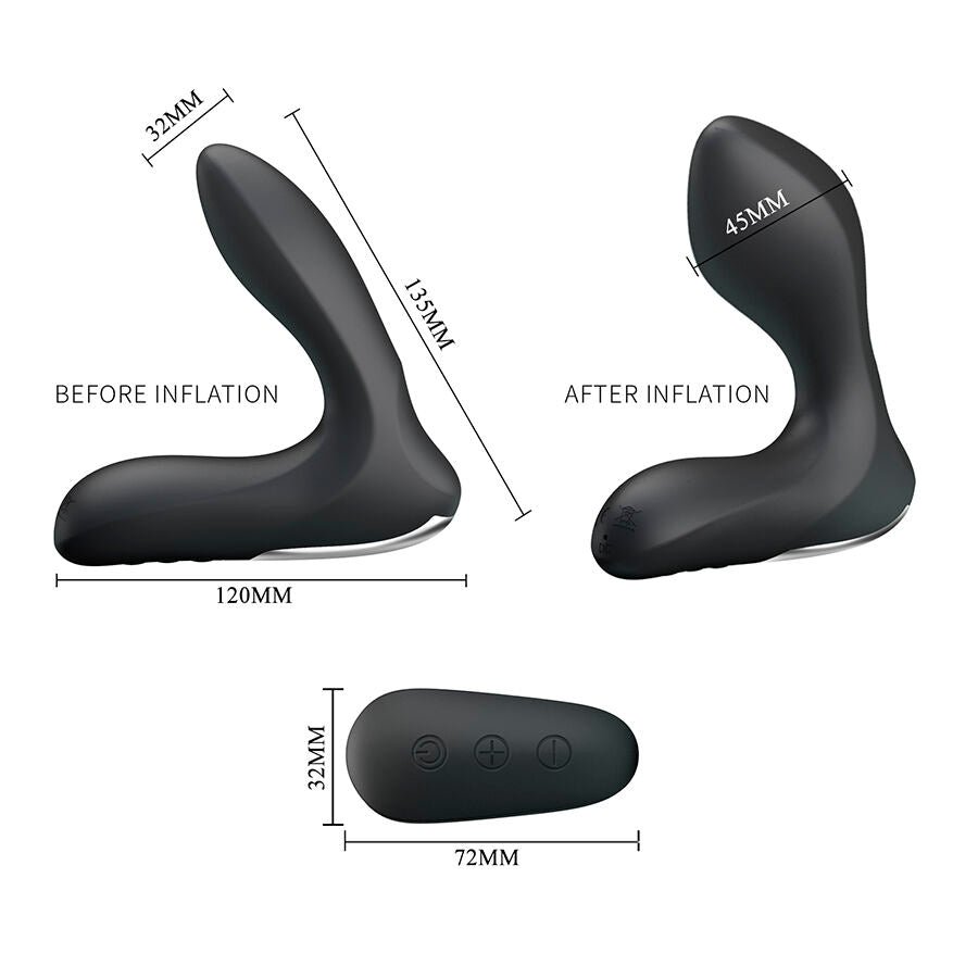 Masseur de prostate avec télécommande à vibrations – Mr Play