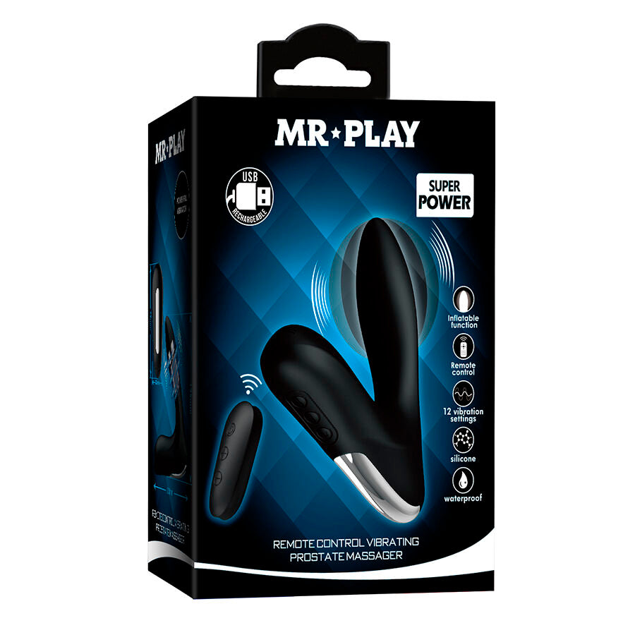 Masseur de prostate avec télécommande à vibrations – Mr Play