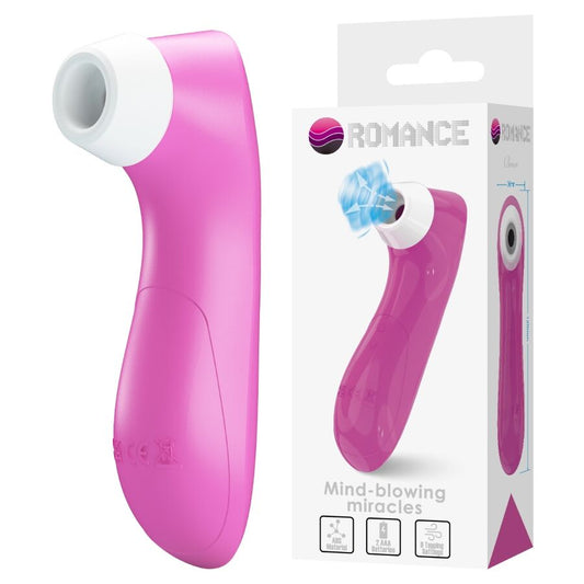 Stimulateur clitoridien appareil de succion clitoriale avec technologie de pulsation rose –