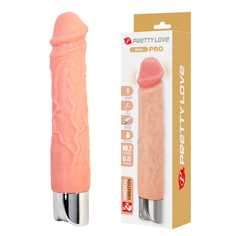 Osric pro vibrateur flexible et réaliste – Pretty Love