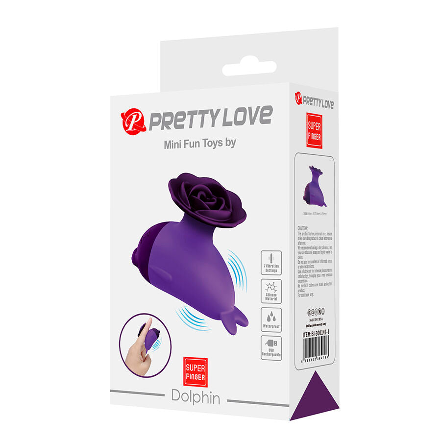 Dolphin mini vibrateur avec clip – Pretty Love