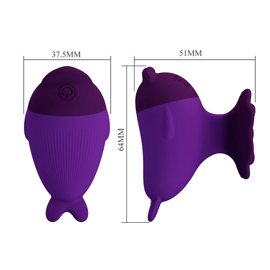 Dolphin mini vibrateur avec clip – Pretty Love