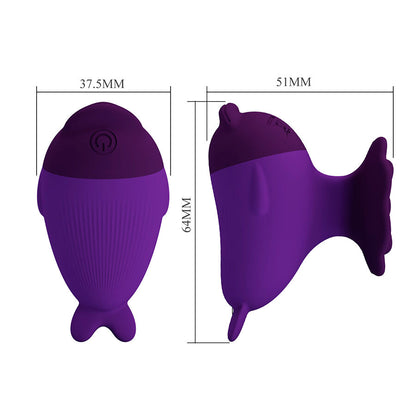 Dolphin mini vibrateur avec clip – Pretty Love