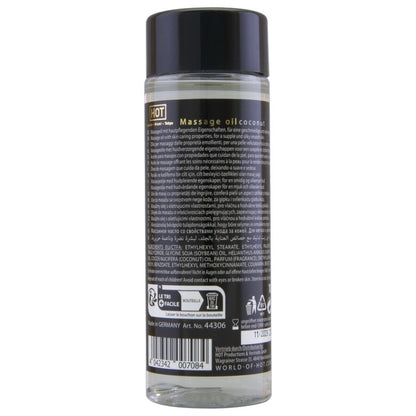 Huile de massage à la noix de coco 100 ml – HOT