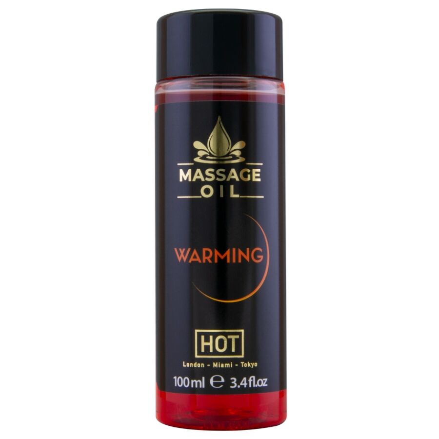 Huile de massage chauffante 100 ml – HOT