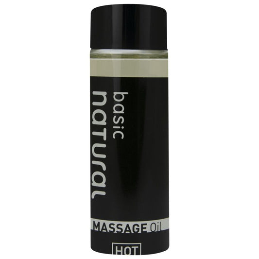 Huile de massage naturelle basique 100 ml – HOT