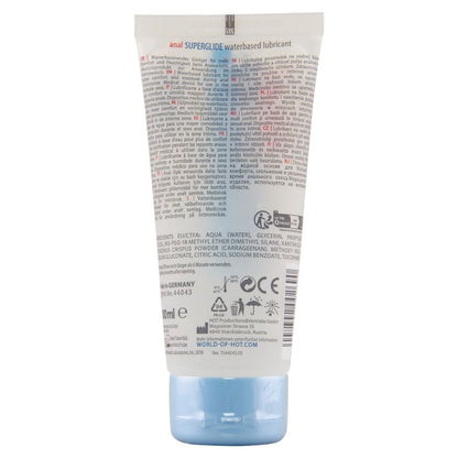 Anal superglide liquid pleasure lubrifiant à base d'eau 100 ml – HOT