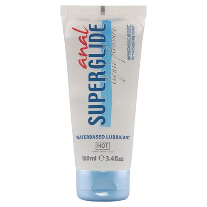 Anal superglide liquid pleasure lubrifiant à base d'eau 100 ml – HOT