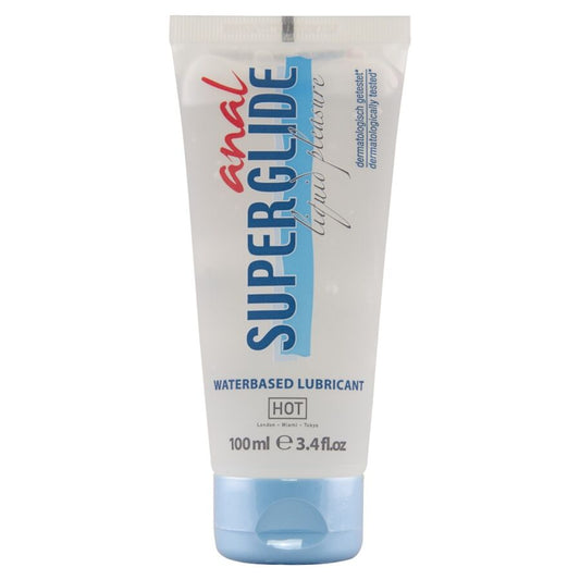 Anal superglide liquid pleasure lubrifiant à base d'eau 100 ml – HOT