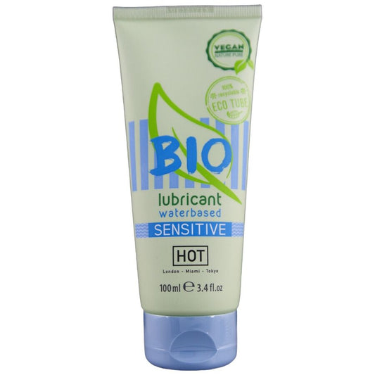 Bio lubrifiant à base d'eau sensitiv 100 ml – HOT