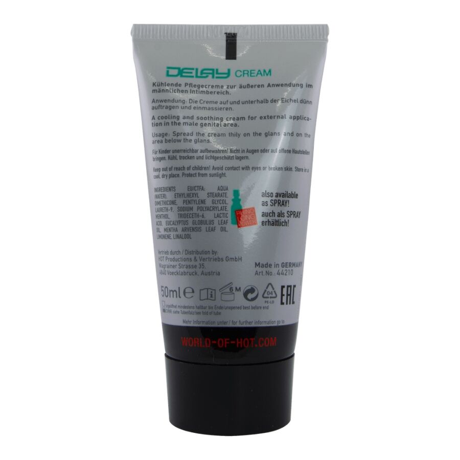 Crème retardante 50 ml – HOT