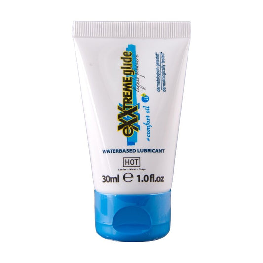 Exxtreme glide lubrifiant à base d'eau + huile de confort a+ 30 ml – HOT