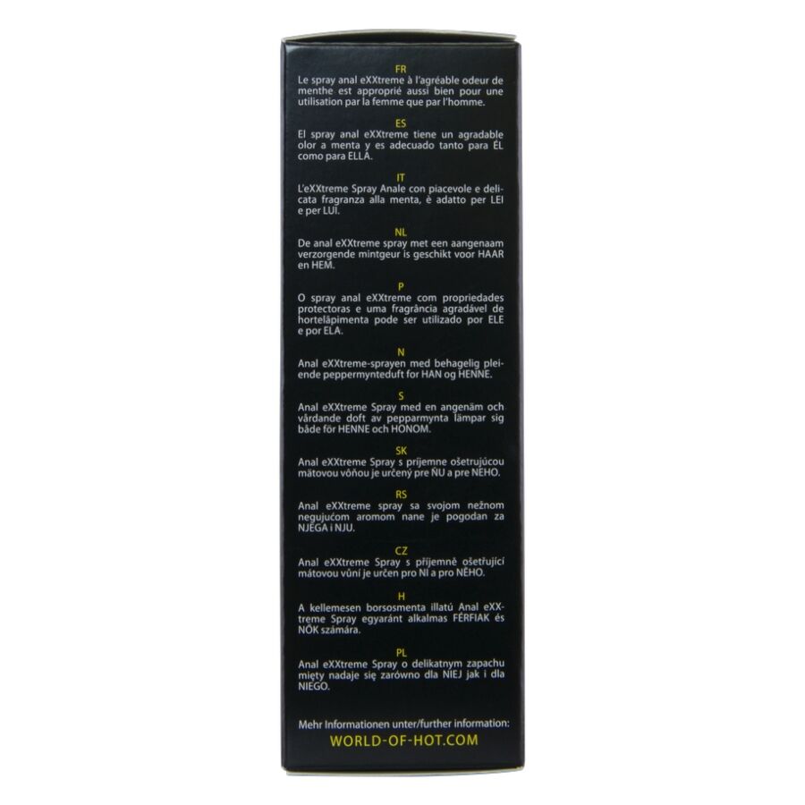 Spray anal extrême 50 ml – HOT
