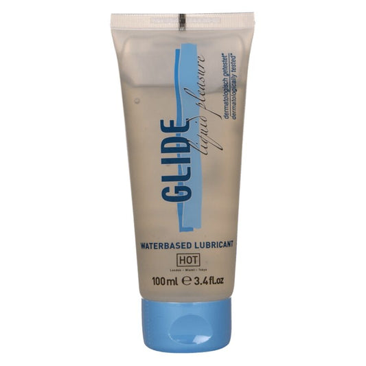 Glide liquid pleasure lubrifiant à base d'eau 100 ml – HOT