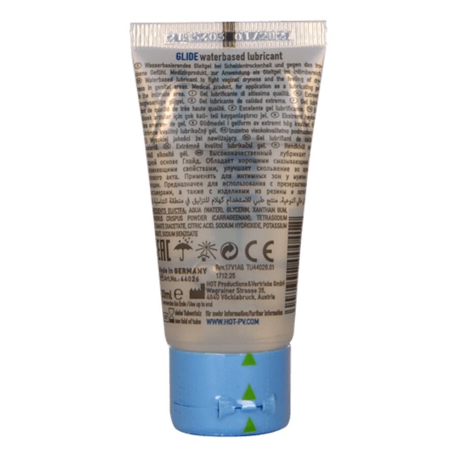 Lubrifiant à base d'eau hot-glide liquid pleasure 30 ml – HOT