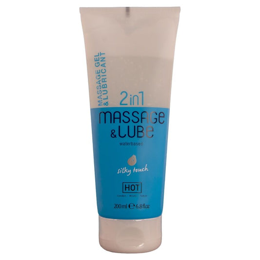 Gel de massage et de glisse 2 en 1 texture soyeuse 200 ml – HOT