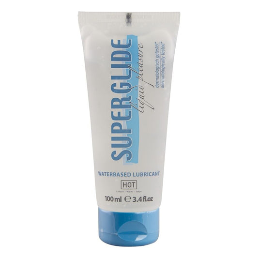 Superglide liquid pleasure lubrifiant à base d'eau 100 ml – HOT