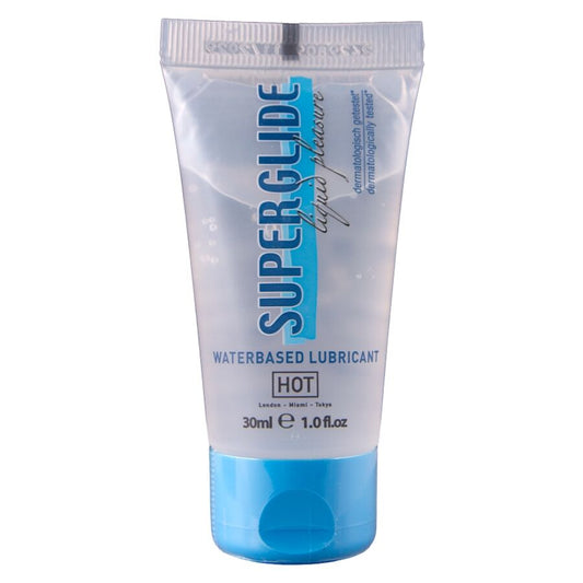 Superglide liquid pleasure lubrifiant à base d'eau 30 ml – Chaud