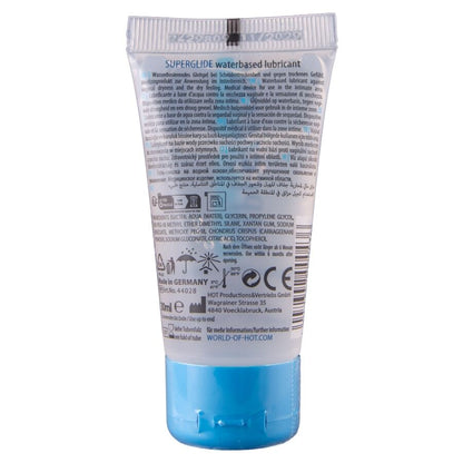 Superglide liquid pleasure lubrifiant à base d'eau 30 ml – Chaud