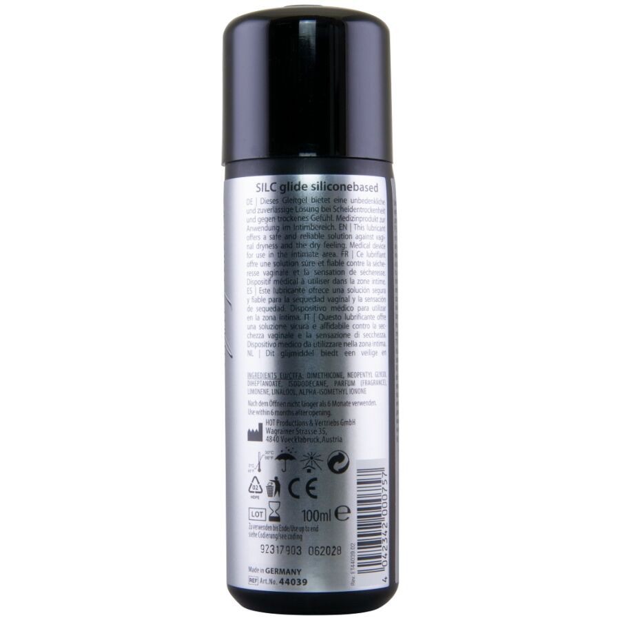 Silc glide lubrifiant à base de silicone 100 ml – HOT