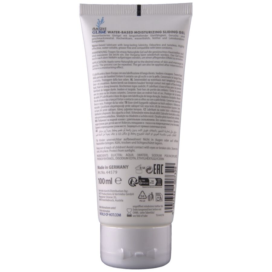 Nature glide lubrifiant à base d'eau 100ml – HOT