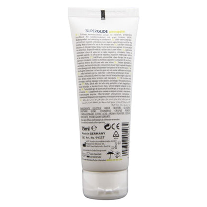 Superglide lubrifiant comestible à base d'eau ananas 75 ml – HOT