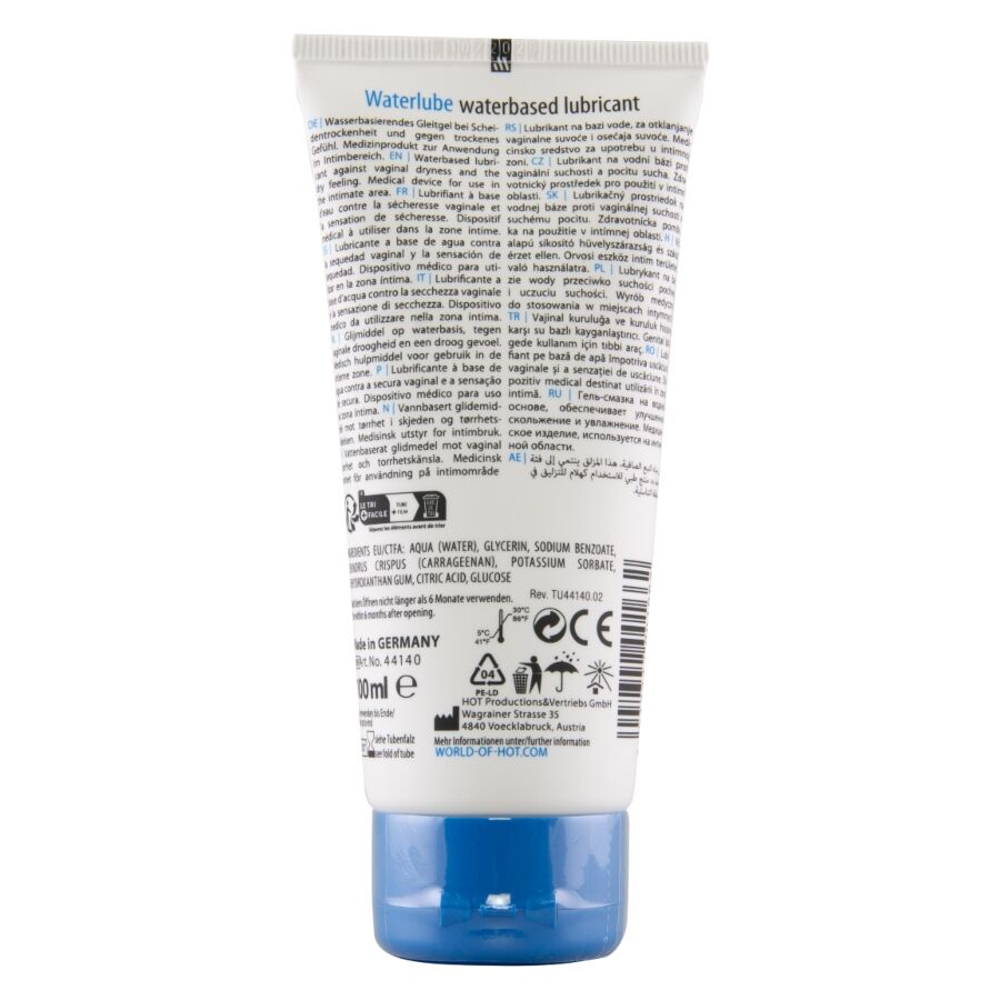 Lubrifiant à base d'eau water lube source 100 ml – HOT