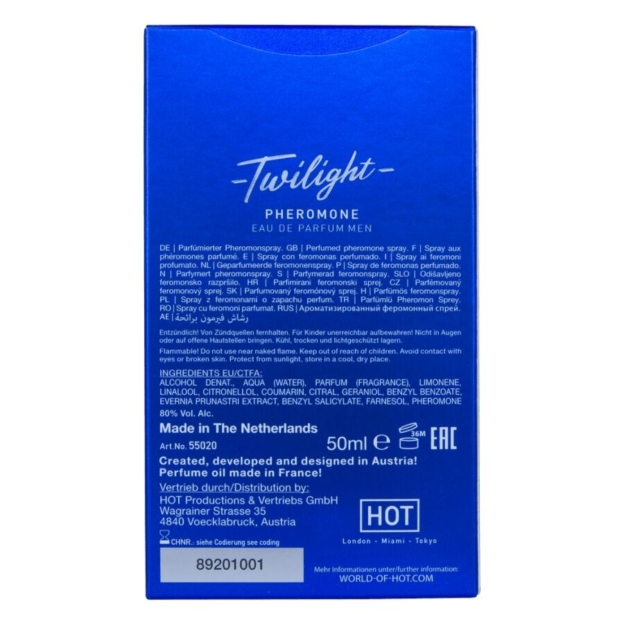 Twilight pheromon parfum homme 50 ml – HOT