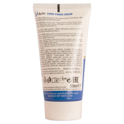 Crème stimulante pour le pénis v-activ pour hommes 50 ml – HOT