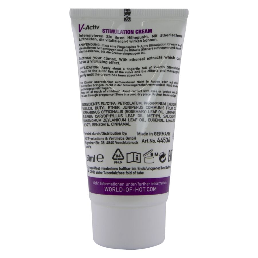 Crème stimulante v-activ pour femmes 50 ml – HOT