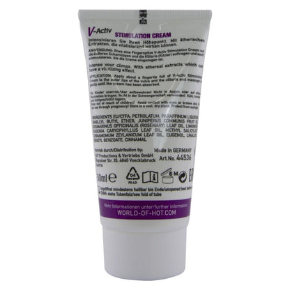 Crème stimulante v-activ pour femmes 50 ml – HOT